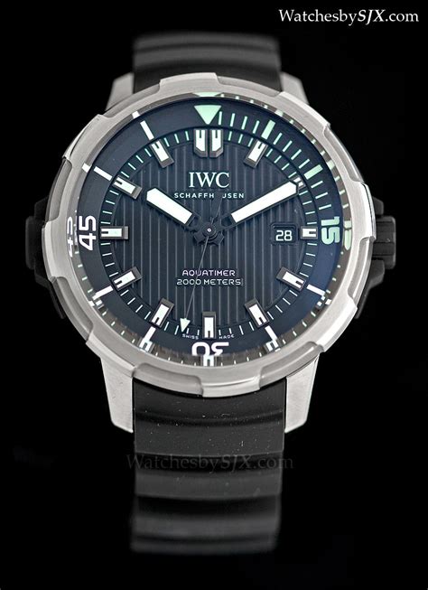 iwc aquatimer automatic 2000 preis|IWC aquatimer automatic price.